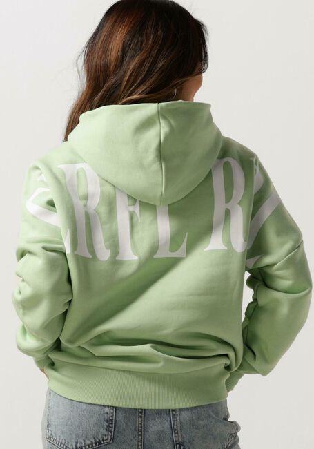 Mint COLOURFUL REBEL Trui CR BACK LOGO DROPPED SHOULDER HOODIE - large