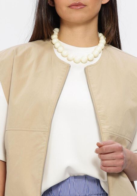 MOVES Gilet EVET VEST 4627 en beige - large