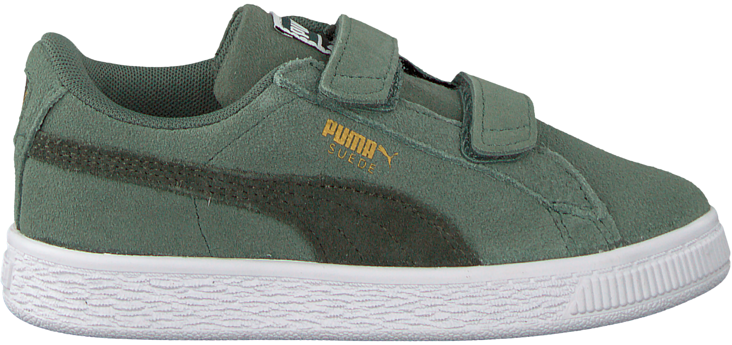 chaussures puma suede mono rose pastel basket