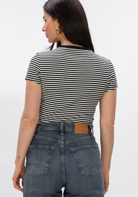 TOMMY JEANS T-shirt TJW SLIM ESSENTIAL RIB SS EXT en multicolore - large