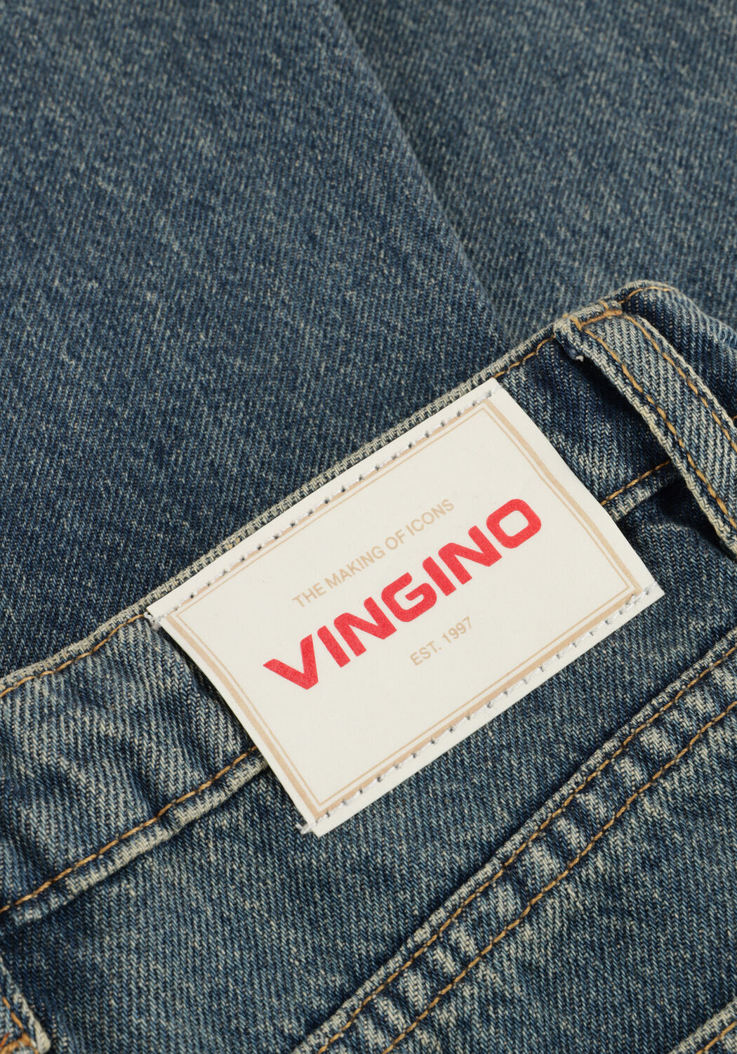 Donkerblauwe VINGINO Wide jeans CASSIE - large