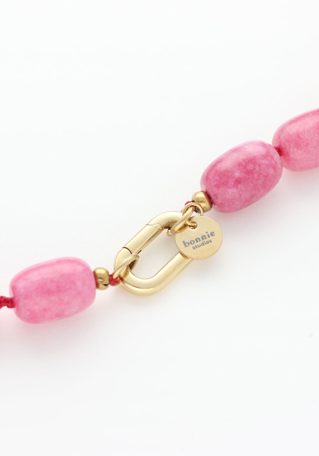 Roze BONNIE STUDIOS Sieraad WILLIAM NECKLACE - large