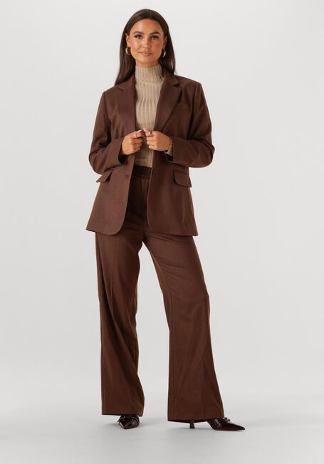 Bruine LIU JO Wijde broek PANT ELASTIC FLARE - large