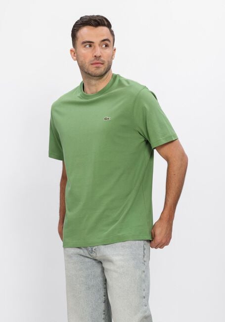 LACOSTE T-shirt COTTON T-SHIRT en vert - large