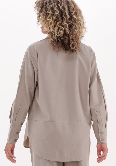 Beige MSCH COPENHAGEN  VISILLA SHIRT - large