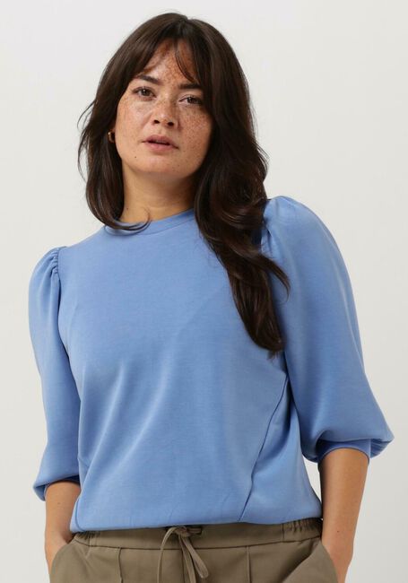 SELECTED FEMME Pull SLFTENNY 3/4 SWEAT TOP en bleu - large