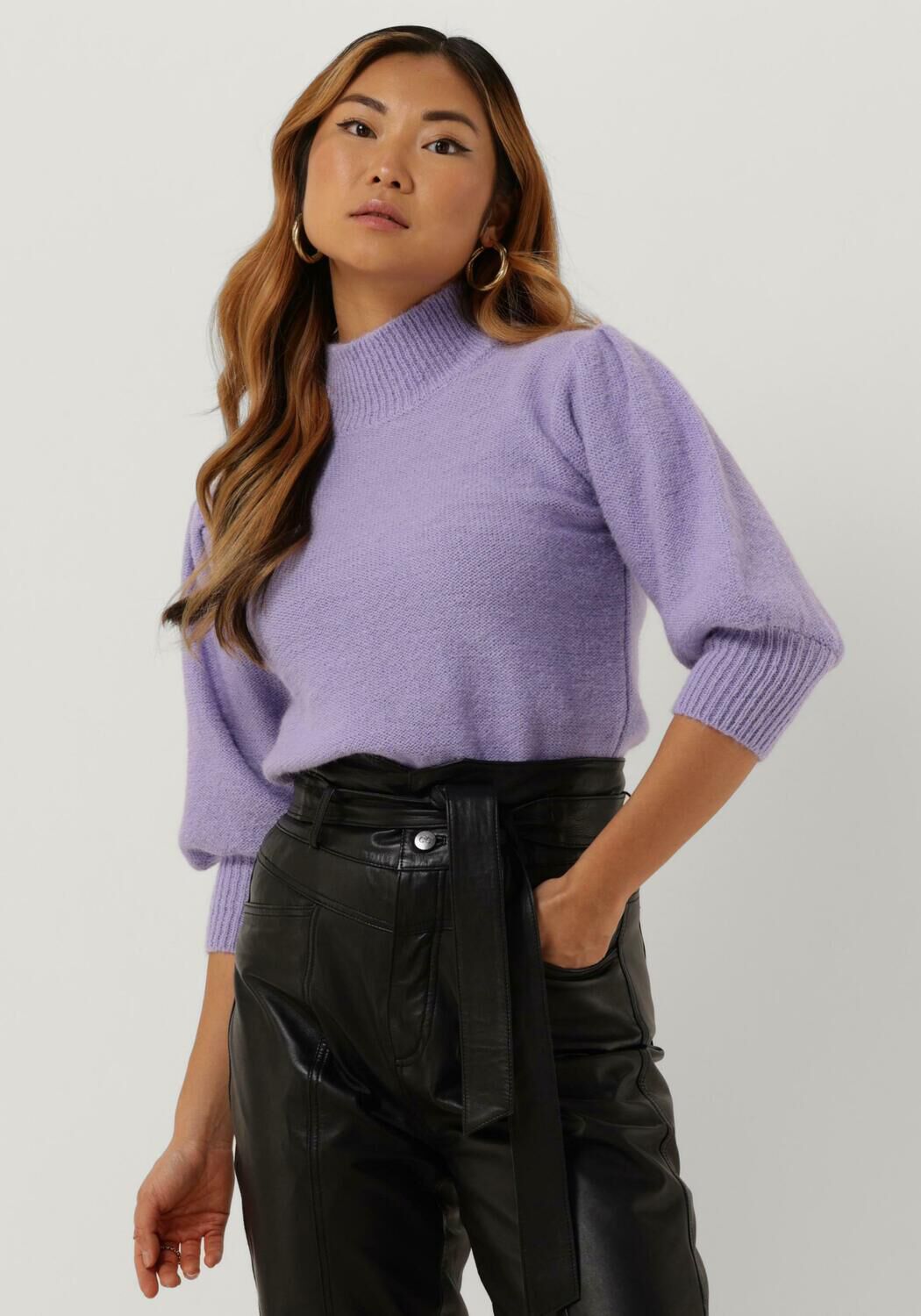 Lila pull dames deals