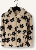 Beige DAILY7 Faux fur jas TEDDY FLOWER JACKET Beige DAILY7 Faux fur jas TEDDY FLOWER JACKET - medium
