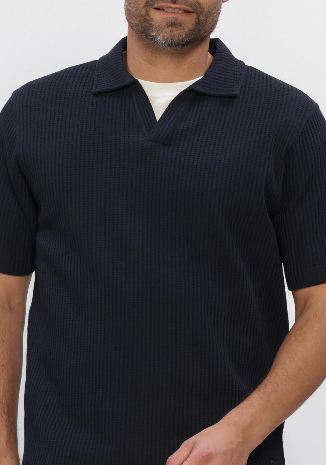 Donkerblauwe DSTREZZED Polo MAYSON POLO - large
