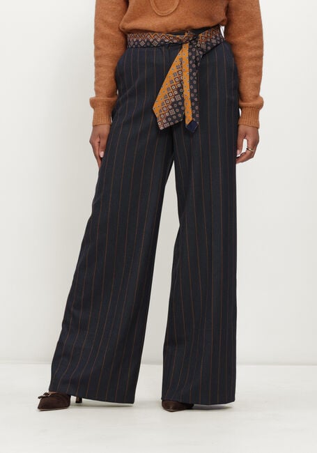Donkerblauwe CAROLINE BISS Pantalon 4579 - large