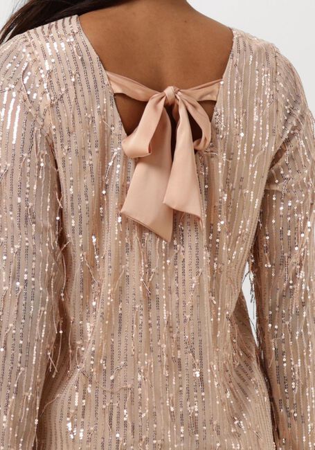 Lichtroze NEO NOIR Mini jurk MALINE SEQUINS DRESS - large