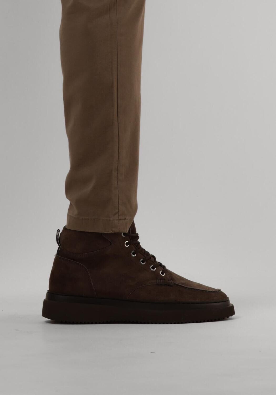 NUBIKK Bottines &agrave; lacets JONAH ARTIC en marron - large