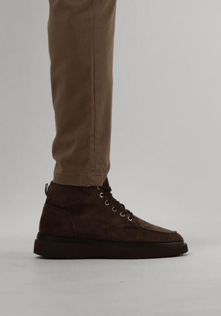 NUBIKK Bottines à lacets JONAH ARTIC en marron - large