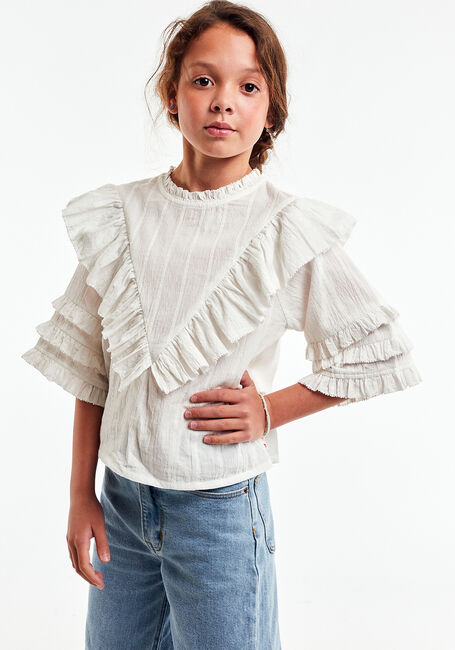 Gebroken wit AO76 Blouse GINE SHIRT - large