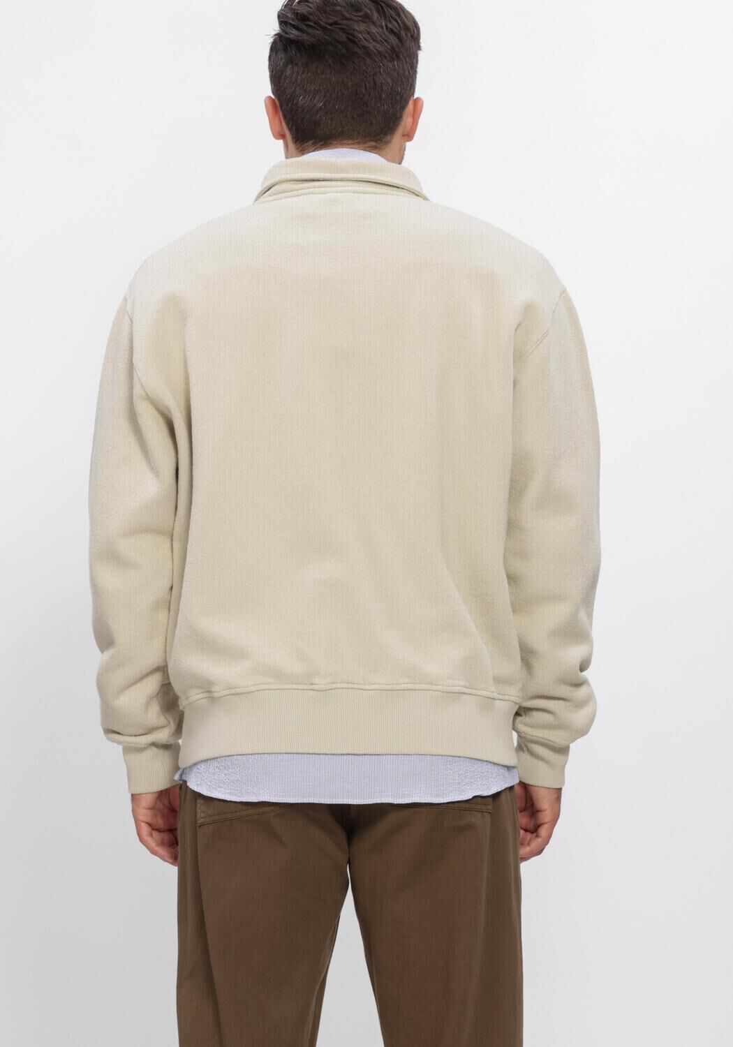 FOR&Eacute;T Pull RAIN HALFZIP SWEATSHIRT en beige - large