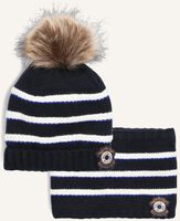 Blauwe IKKS Muts SET TRICOT Blauwe IKKS Muts SET TRICOT - medium