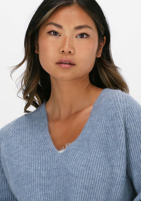 Lichtblauwe DRYKORN Trui LINNIE - large