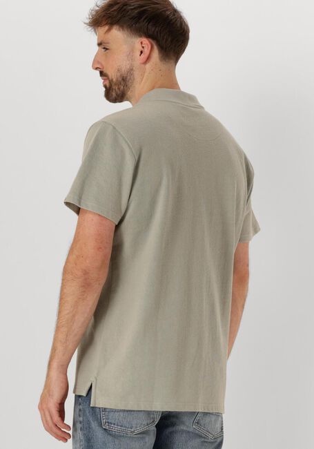 BUTCHER OF BLUE Polo ADRIEN LOOSE ZIP POLO en vert - large