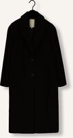 Zwarte NOTRE-V Mantel WOOL COAT Zwarte NOTRE-V Mantel WOOL COAT - medium