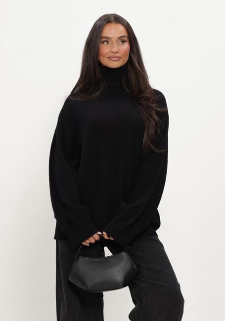 Zwarte SIMPLE Coltrui KNIT-BASE-VISC-26-3 - large