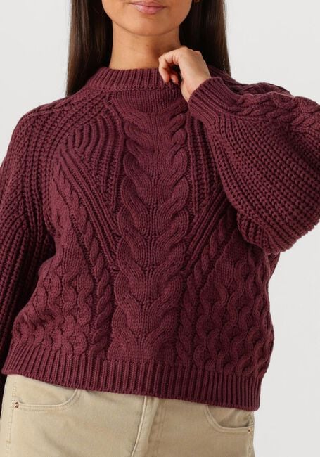 Y.A.S. Pull YASNANSA LS KNIT PULLOVER S. Bordeaux - large