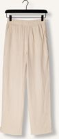 Y.A.S. Pantalon YASFLAXY HW LINEN PANT NOOS en beige Y.A.S. Pantalon YASFLAXY HW LINEN PANT NOOS en beige - medium