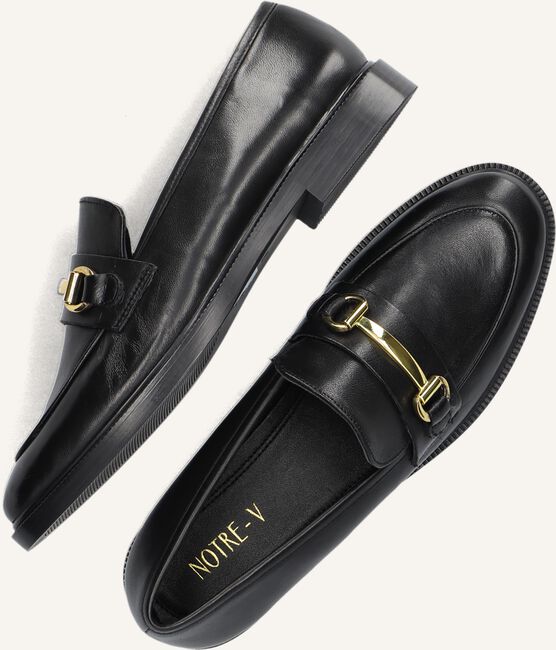 Zwarte NOTRE-V Loafers A76003 Zwarte NOTRE-V Loafers A76003 - large