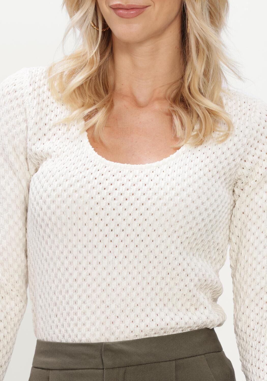Ecru COPENHAGEN MUSE  CMBOBBIE-BLOUSE - large