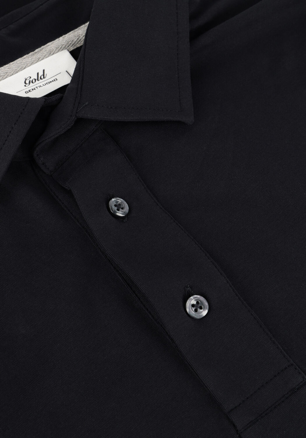 GENTILUOMO Polo POLO 3 BUTTON J2017-202 Bleu fonc&eacute; - large