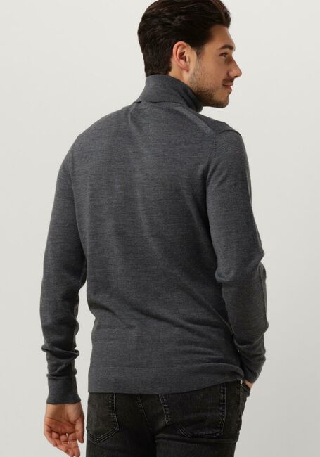 CALVIN KLEIN Col roulé MERINO TURTLE NECK Gris foncé - large