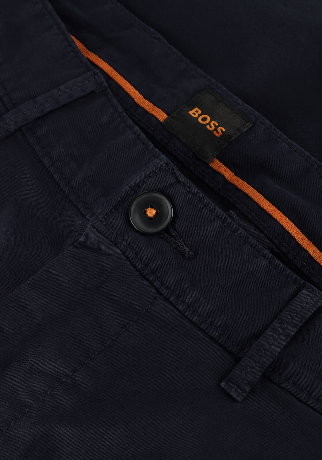 Donkerblauwe BOSS ORANGE Korte broek CHINO-SLIM-SHORT - large