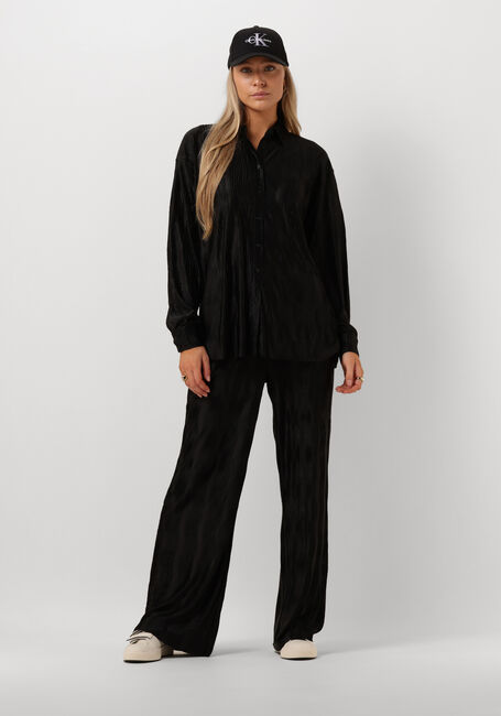 Zwarte REFINED DEPARTMENT Wijde broek TYRAH - large