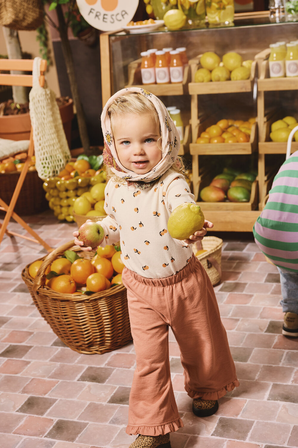 Oranje Z8 Broeken/jumpsuits GRAZIA - large