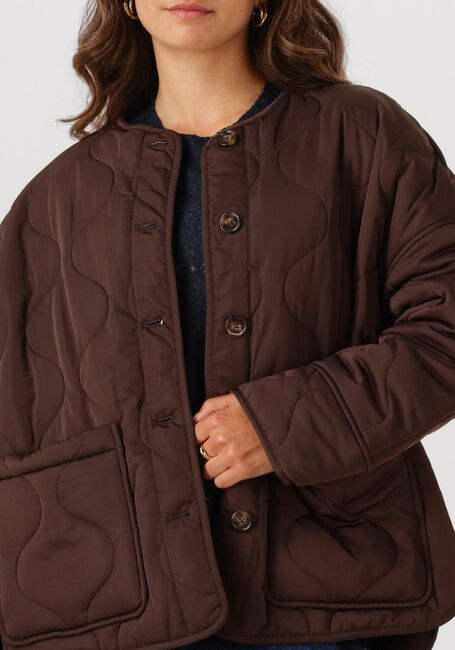 OBJECT Jack OBJALLIE LS LO QUILTED JACKET E DIV Bleu foncé - large