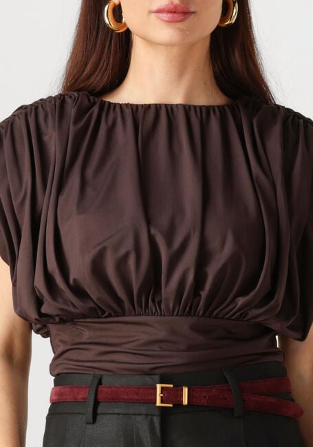 CO'COUTURE Haut CATTIA CC TOP en marron - large