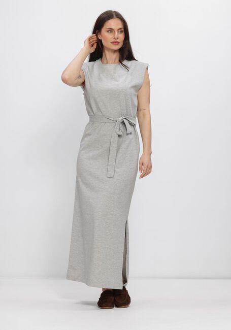 SELECTED WOMEN Robe maxi SLFHALLEY SL ANKLE DRESS en gris - large