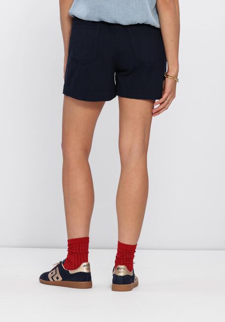 BY-BAR Pantalon courte LEON TWILL SHORT en bleu - large