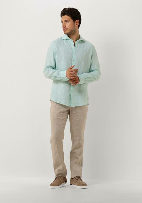 PROFUOMO Chemise décontracté SHIRT X-CUTAWAY SC LINNEN Menthe - large