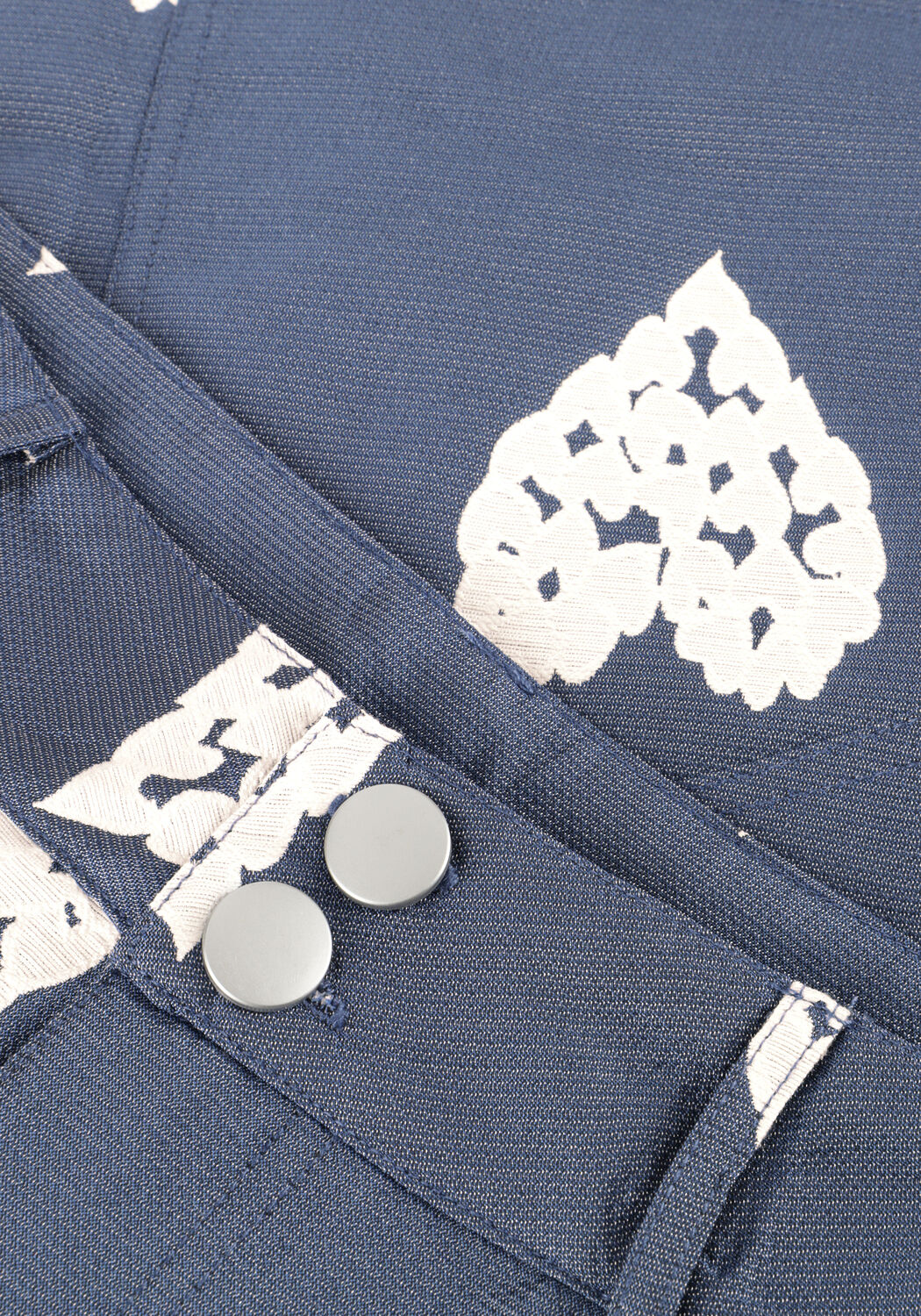 Blauwe STUDIO AMAYA Minirok STAR SKIRT - large