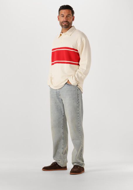 Ecru FORÉT Sweater MATCH RUGBY SWEATSHIRT - large