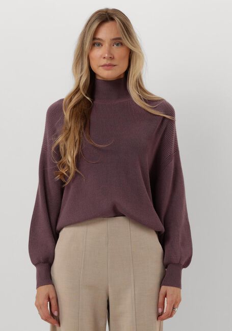 MSCH COPENHAGEN Col roulé MSCHMAGNEA RACHELLE PULLOVER en violet - large