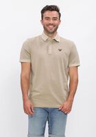 Beige PME LEGEND Polo SHORT SLEEVE POLO PIQUE GARMENT DYED TAILWING