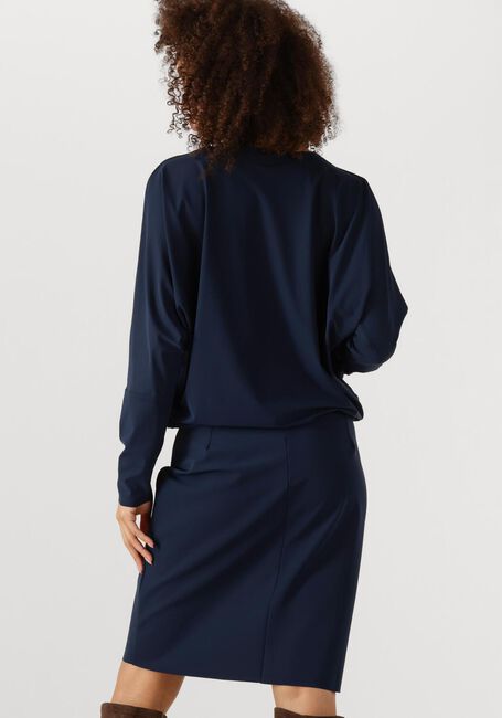 Donkerblauwe JAPAN TKY Mini jurk LYMAS - large
