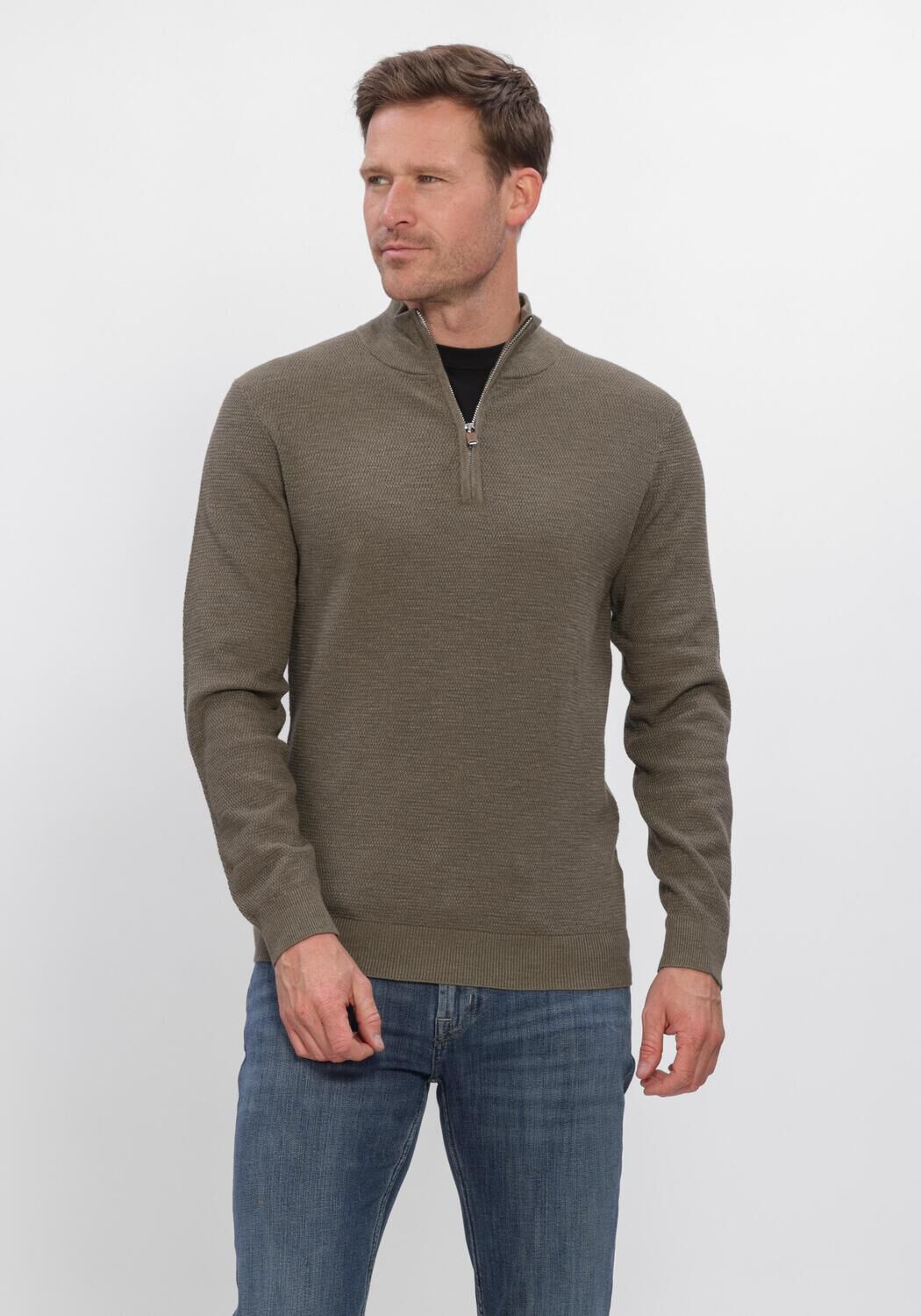Olijf PROFUOMO Trui PPXJ30023 - large