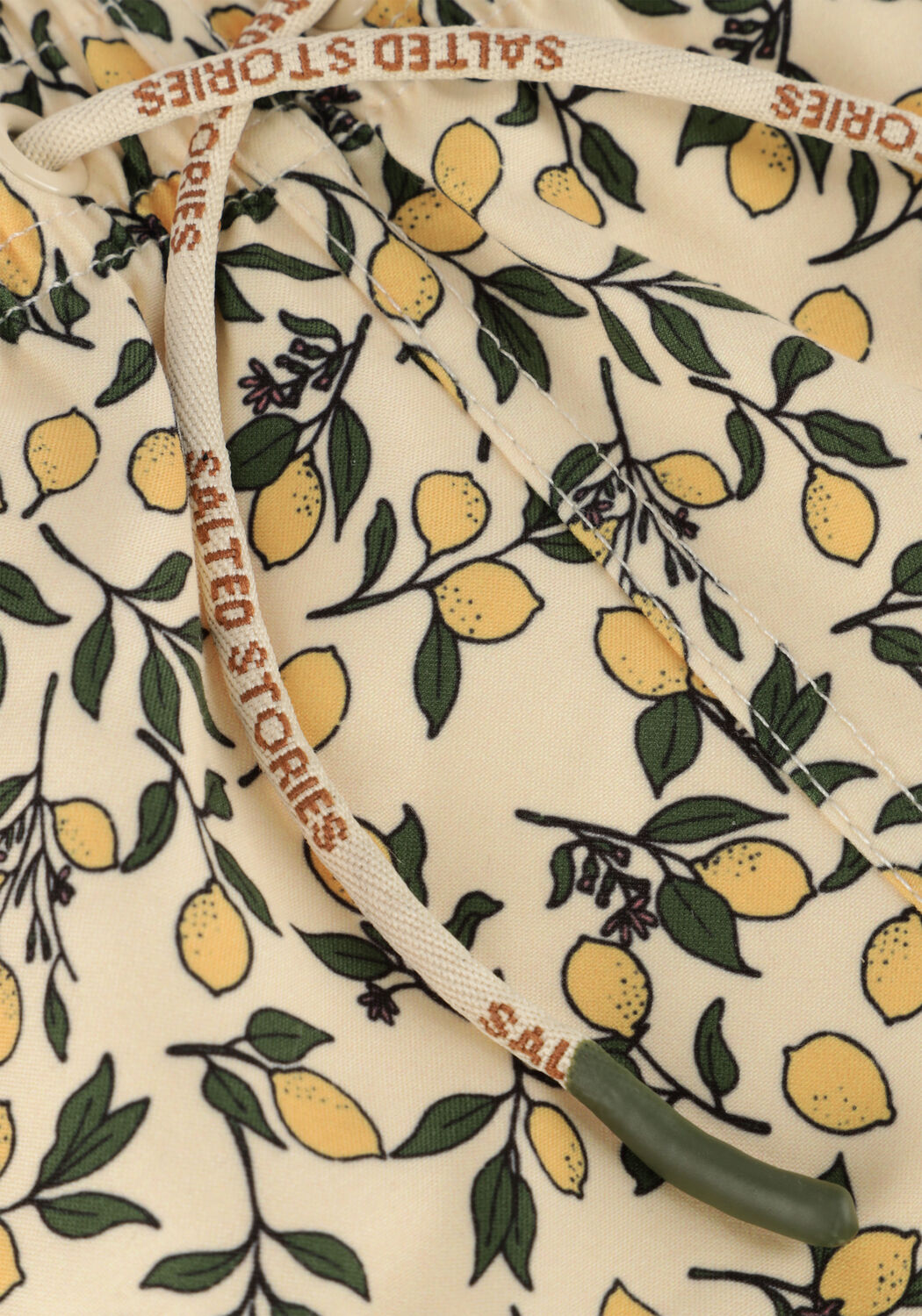 Beige SALTED STORIES Zwemkleding LEMONS SWIM SHORTS - large