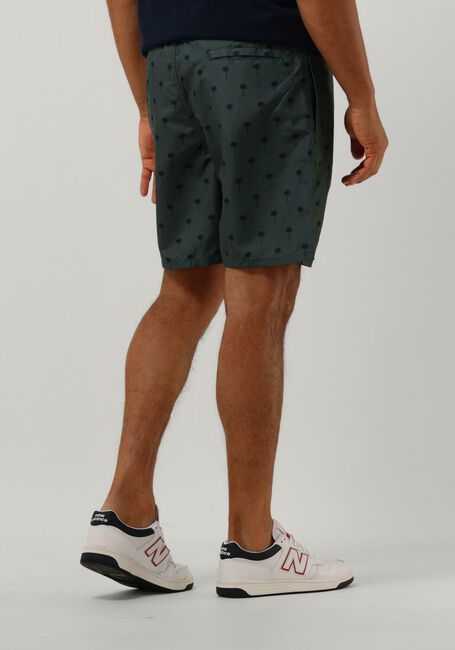 Groene SHIWI Zwembroeken MEN SWIMSHORT SCRATCHED SHIWI PALM - large