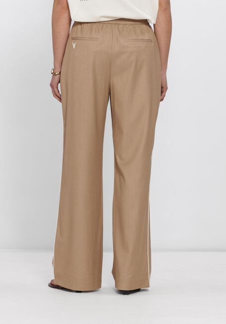 ALIX THE LABEL LADIES WOVEN 2 TONE PANTS Pantalons en camel - large