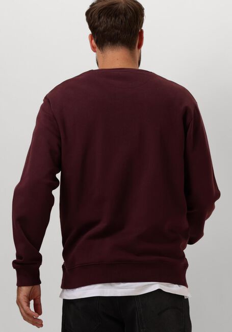 SCOTCH & SODA Pull ESSENTIAL LOGO BADGE CREW en rouge - large