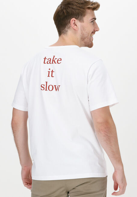 Witte FOR&Eacute;T T-shirt BOOK T-SHIRT - large