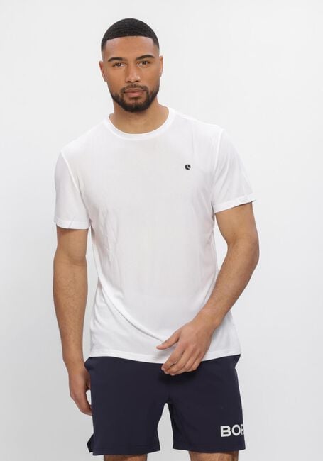 BJORN BORG ACE LIGHT T-SHIRT Polos & T-Shirts en blanc - large